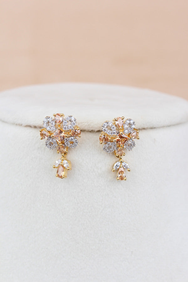 Premium Quality Combo Pendant Set With Small Earrings, Adjustable Ring And Bracelet (PS019)