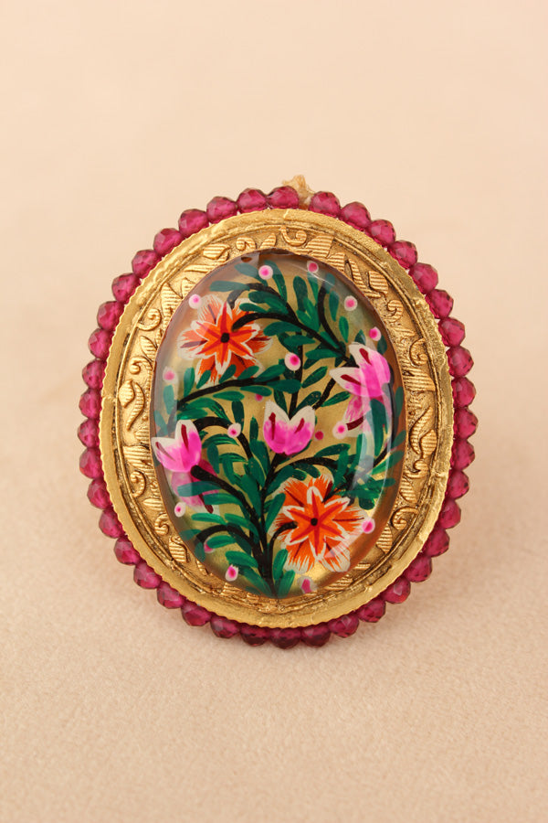 Adjustable Ring With Multi Colour Design (RF002-MU)