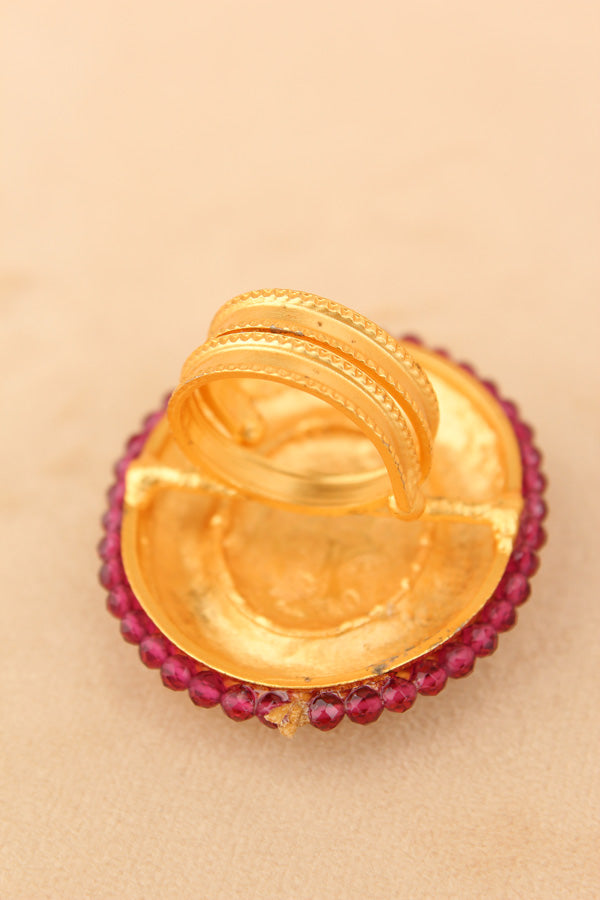 Adjustable Ring With Multi Colour Design (RF002-MU)