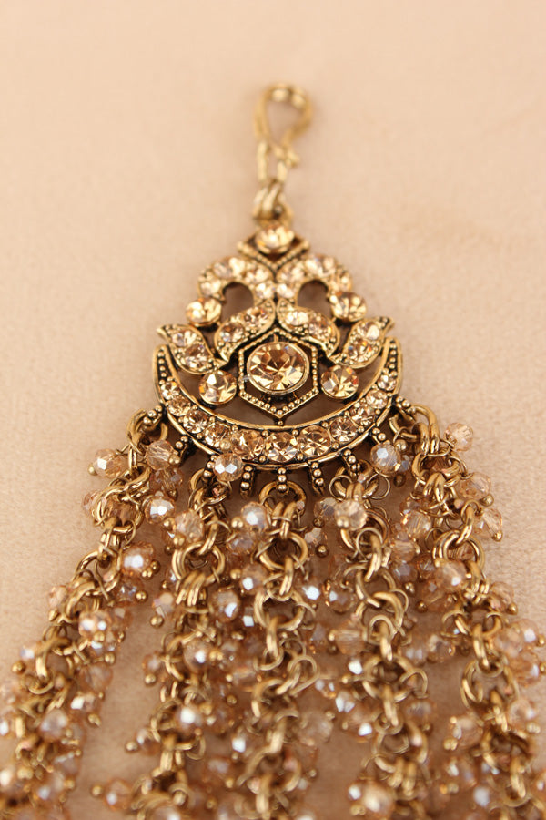 Statement Fashionable Passa With Gold Colour Stones (PAS020-GO)