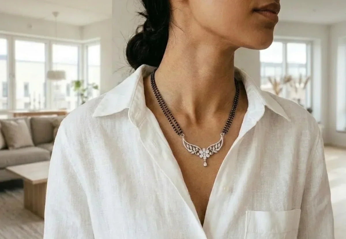 woman-wearing-mangalsutra-in-europe