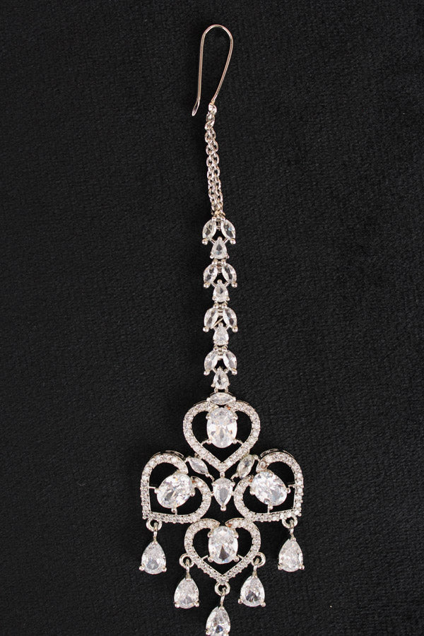 Tikka In Premium Quality In Silver Polish (T003-S-AD)