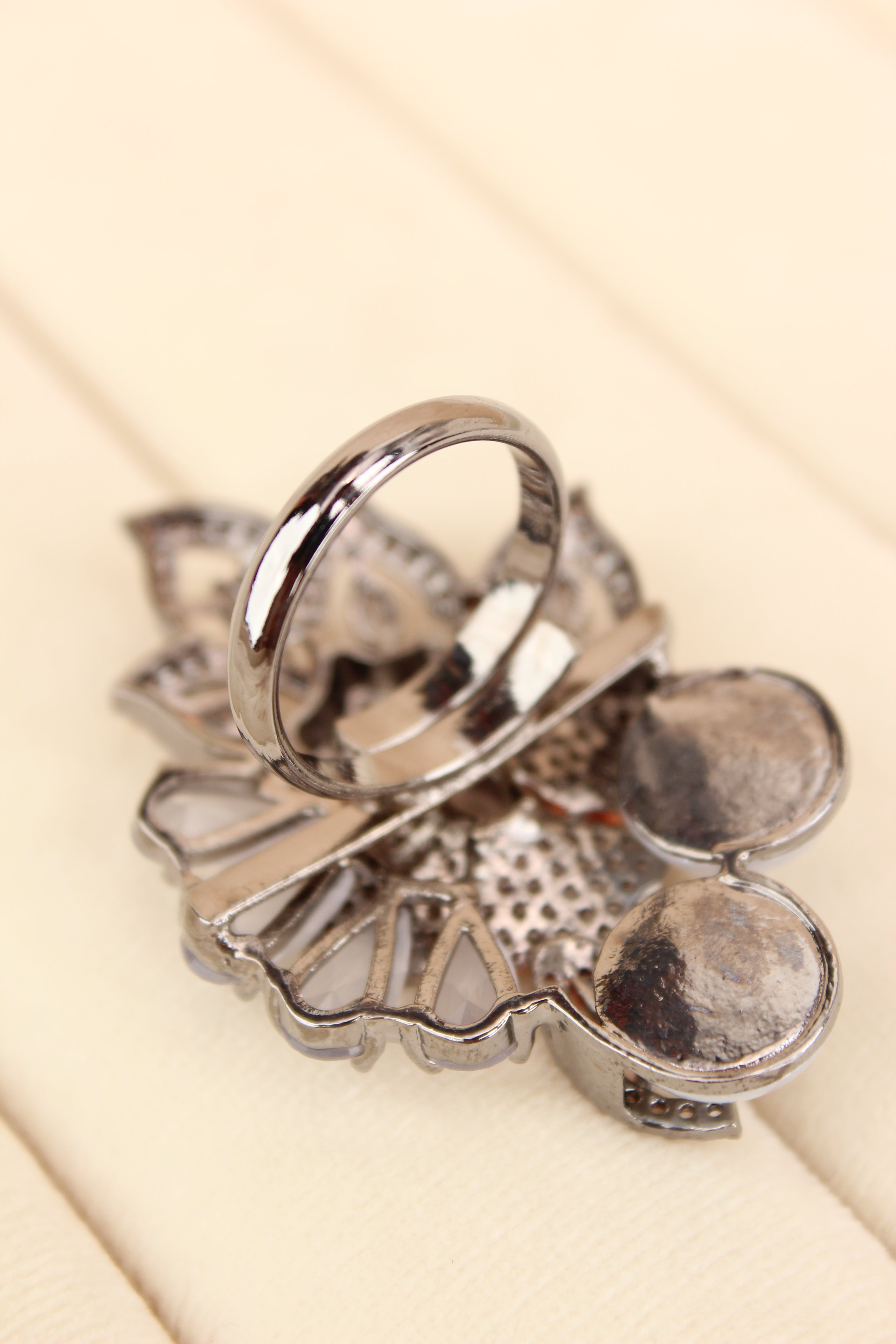 adjustable-american-diamond-ring-with-flower-design-and-pearls-attached-in-grey-ADR003-GY-3