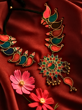 Beautiful and colourful Afghani jewellery available in Denmark